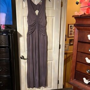 Free People Purple Sleeveless Jumpsuit